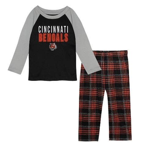 youth bengals pajamas|More.